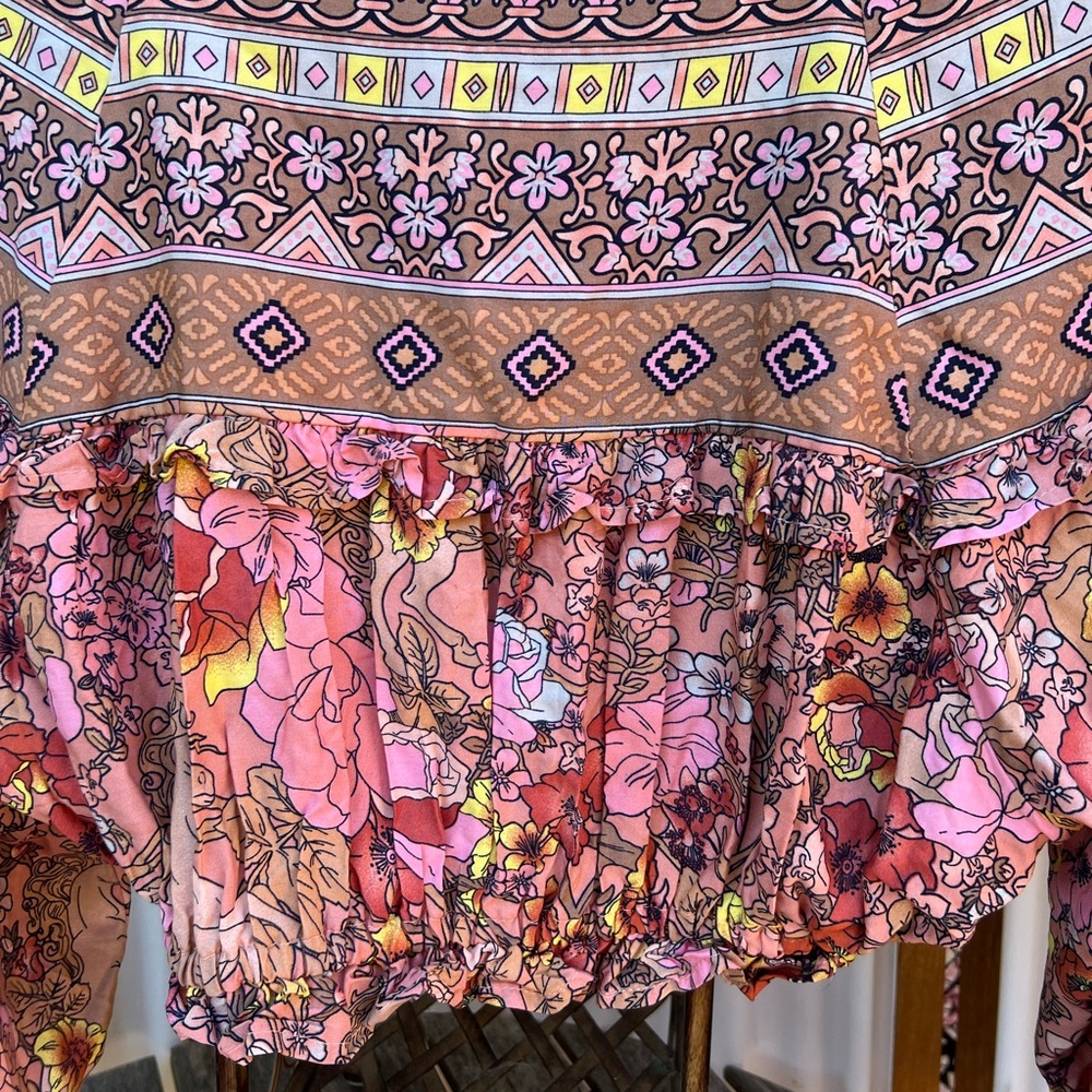 Boho Crop Top - Picture 6 of 8